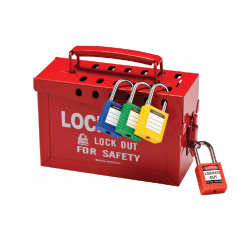 GROUP LOCK BOX RED            - Image Small - 3