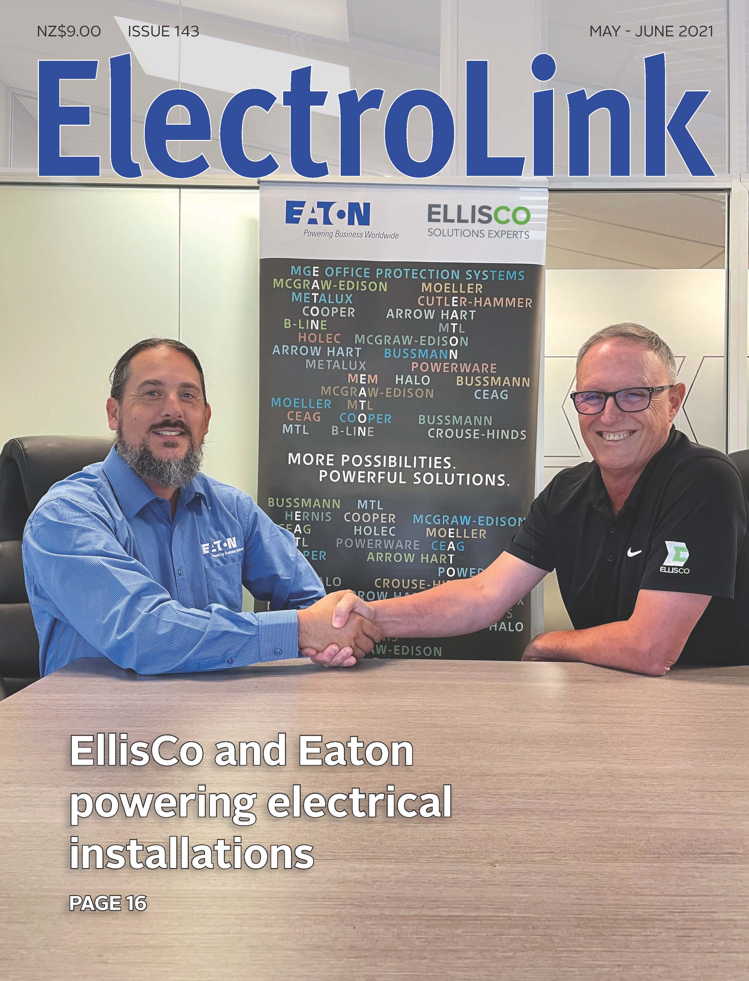 EllisCo Eaton ElectroLink article Page 1