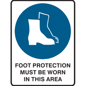 FOOT PROTECTION MUST BE.. 450X300 POLY 