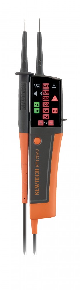 KEWTECH KT170 Voltage Tester with Phase Checking & Continuity