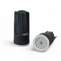 61245 DryConn® Black/Grey Irrigation Wire Connectors 100 Bag - Wire Size: 0.34 To 10mm