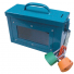 LOCK BOX WITH WINDOW BLUE        