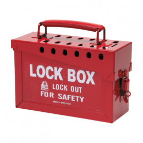 GROUP LOCK BOX RED           
