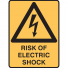 RISK OF ELECTRIC SHOCK 300X225 POLY   