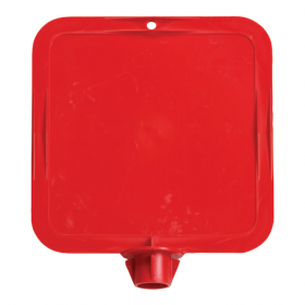 TRAFFIC CONE FRAME RED         