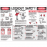 LOCKOUT SAFETY POSTER LAMINATED     