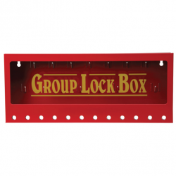 WALLMOUNT GROUP LOCK BOX 12 HOLE    